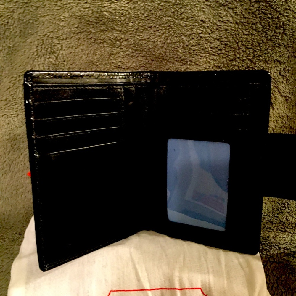 Coach pleather wallet